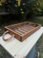 Wooden Crate Decorative Tray