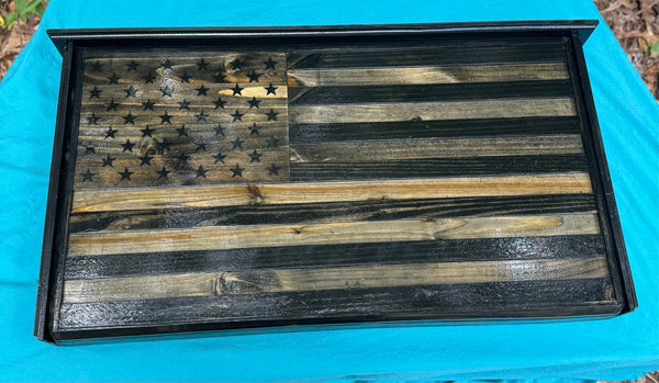 Blackout Flag Hidden Storage Shelf