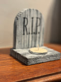 Gravestone Tea Light Candle Holder Wall/Shelf