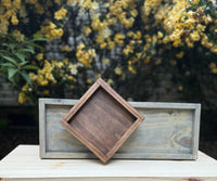 Wooden Centerpiece Tray