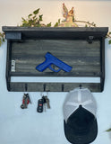 Locking Hidden Storage Compartment (Coat Rack)