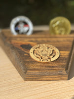 Desktop Challenge Coin Holder