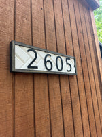 House Number Sign (Horizontal)