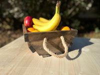 Wooden Fruit Basket