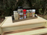 Wooden Magnetic Spice Rack